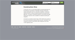 Desktop Screenshot of constructionhive.com